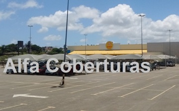 coberturas e sombreadores clube Águas quentes Barra do Pirai - RJ